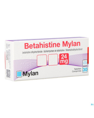 Betahistine viatris 24mg comp 30