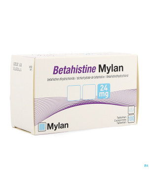 Betahistine viatris 24mg comp100