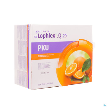 Pku lophlex lq orange    10 x 3 x 125 ml