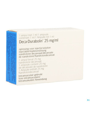 Deca-durabolin amp inj 1 x 25mg/1ml