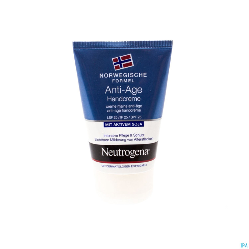 Neutrogena f/n creme mains a/age ip25    tube 50ml