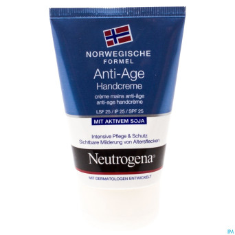 Neutrogena f/n creme mains a/age ip25    tube 50ml