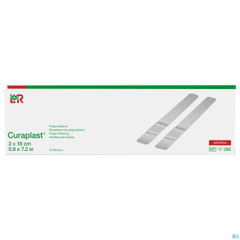 Curaplast sensitiv 2x18cm 10 147540
