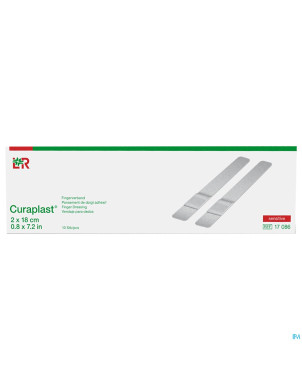 Curaplast sensitiv 2x18cm 10 147540