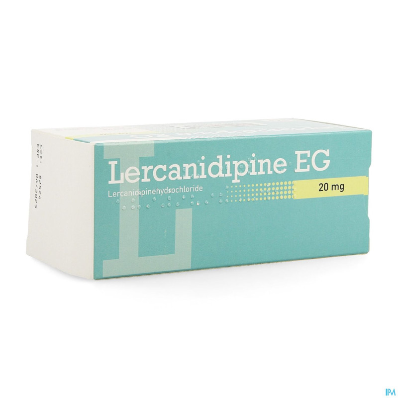 Lercanidipine eg 20 mg comp pell 98 x 20 mg