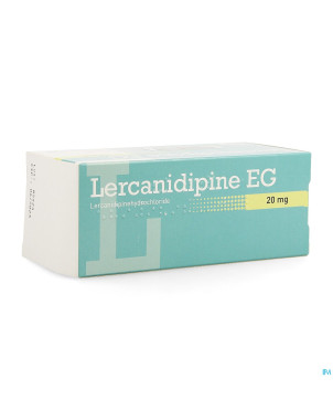 Lercanidipine eg 20 mg comp pell 98 x 20 mg