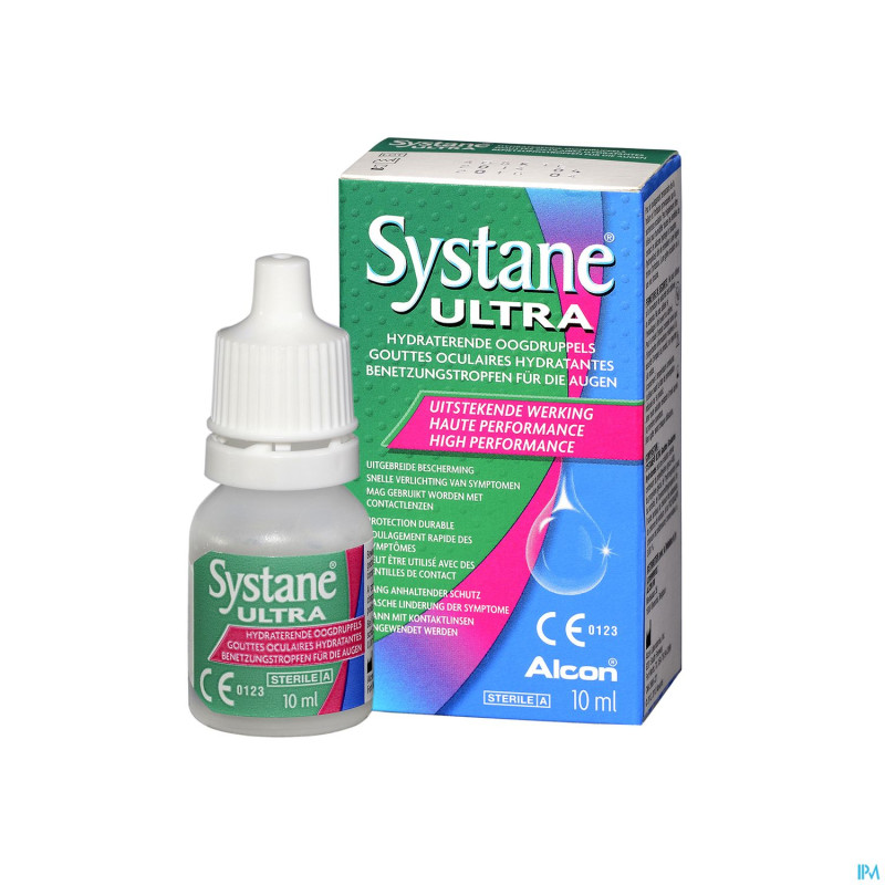 Systane ultra gutt oculaires fl 10ml