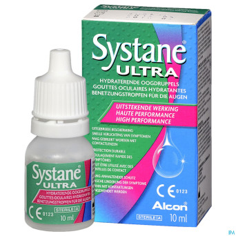 Systane ultra gutt oculaires fl 10ml