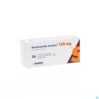 Bicalutamide sandoz 150 mg comp pell 28 x 150mg