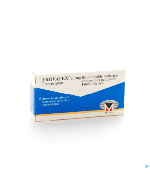 Frovatex 2,5 mg tabl 6 x 2,5 mg