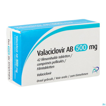 Valaciclovir ab 500mg comp 42x500mg