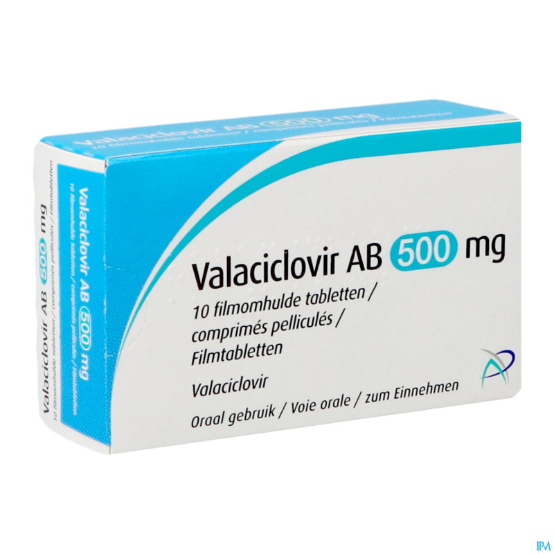 Valaciclovir ab 500mg comp 10x500mg