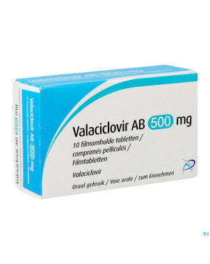Valaciclovir ab 500mg comp 10x500mg