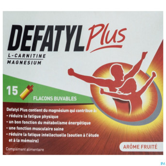 Defatyl plus fl buvables    15x15ml