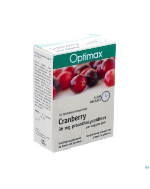 Cranberry one a day tabl 30 optimax