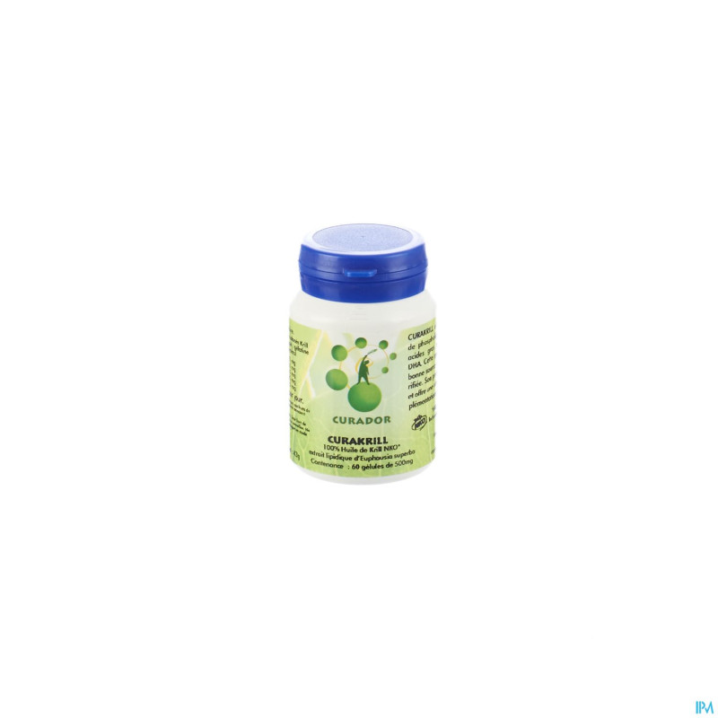 Curakrill softgels 60x500mg