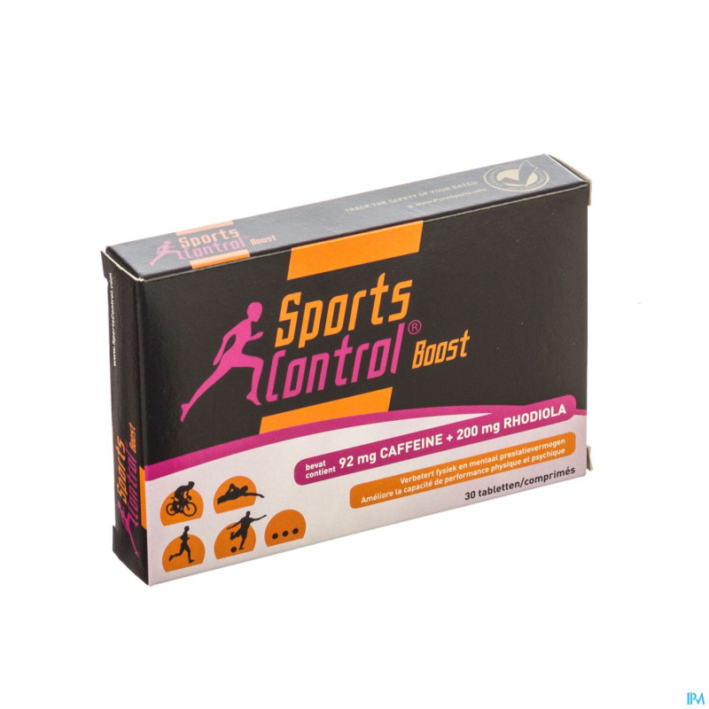 Sportscontrol boost blister tabl 2x15