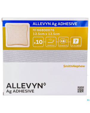 Allevyn ag adhesive ster   12,5x12,5cm 10 66800076