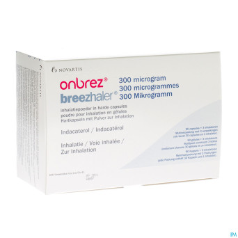 Onbrez breezhaler 300 mcg pulv inhal caps 3x30