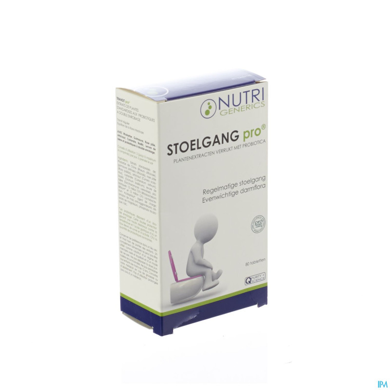 Nutrigenerics transit pro    blister tabl  80