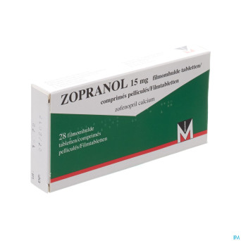 Zopranol 15 mg comp pell 28 x 15 mg