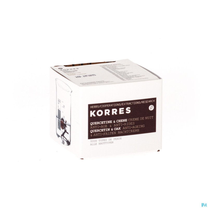 Korres kf a/age nuit quercetine&chene    40ml