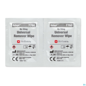 Hollister dissolvant medical unidose 50 7760