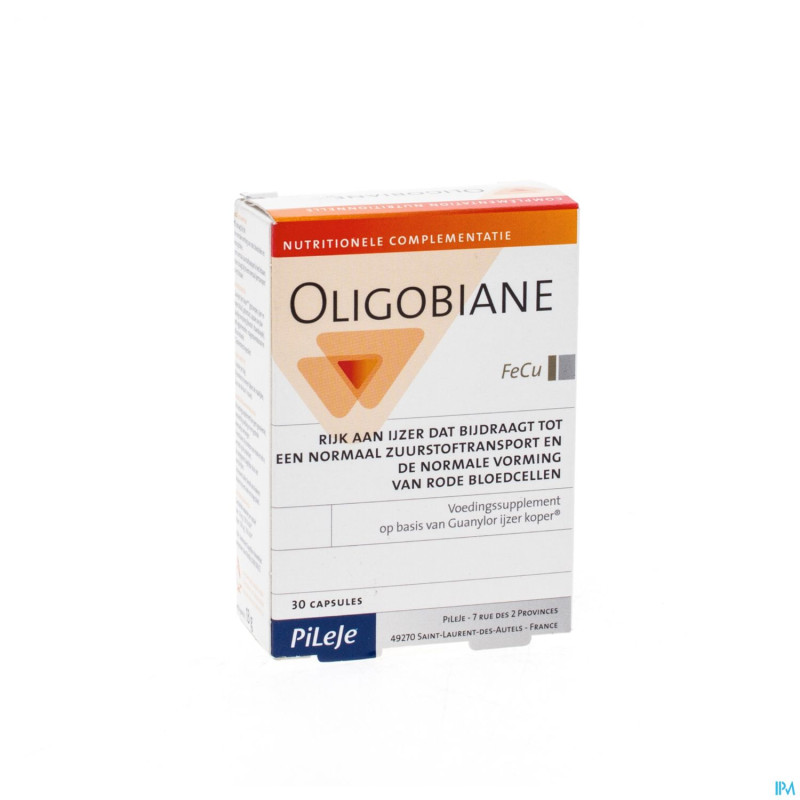 Oligobiane fe cu    gel 30x440mg