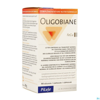 Oligobiane fe cu    gel 90x440mg