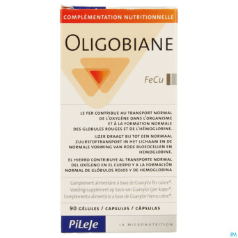 Oligobiane fe cu    gel 90x440mg