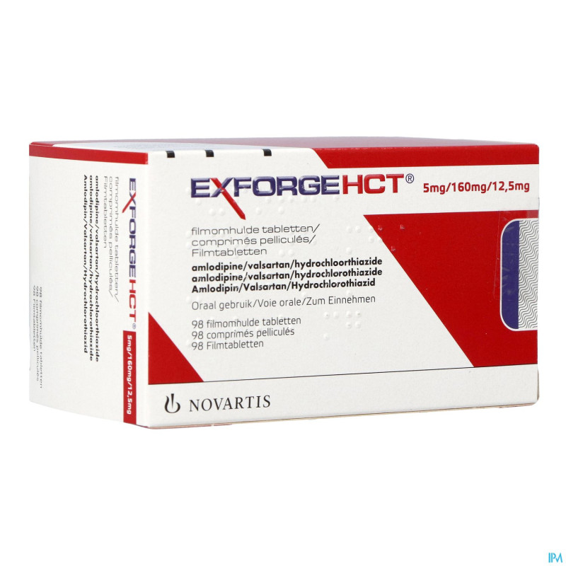 Exforge hct 5mg/160mg/12,5mg comp pell 98