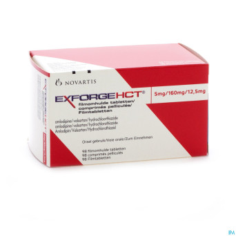 Exforge hct 5mg/160mg/12,5mg comp pell 98