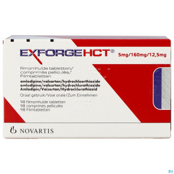 Exforge hct 5mg/160mg/12,5mg comp pell 98