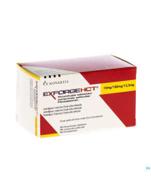 Exforge hct 10mg/160mg/12,5mg comp pell 98