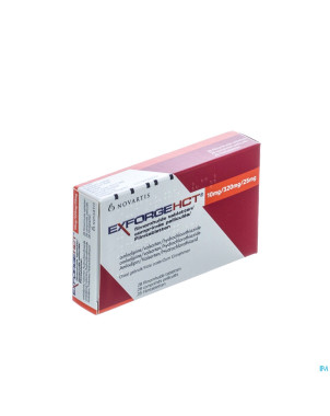 Exforge hct 10mg/320mg/25mg comp pell 28