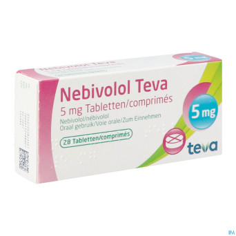 Nebivolol teva comp  28 x 5 mg