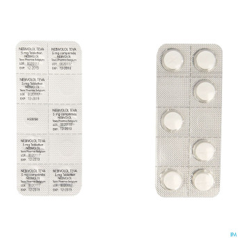 Nebivolol teva comp 100 x 5 mg