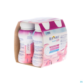 Resource senior active fraise gourm. 4x200ml