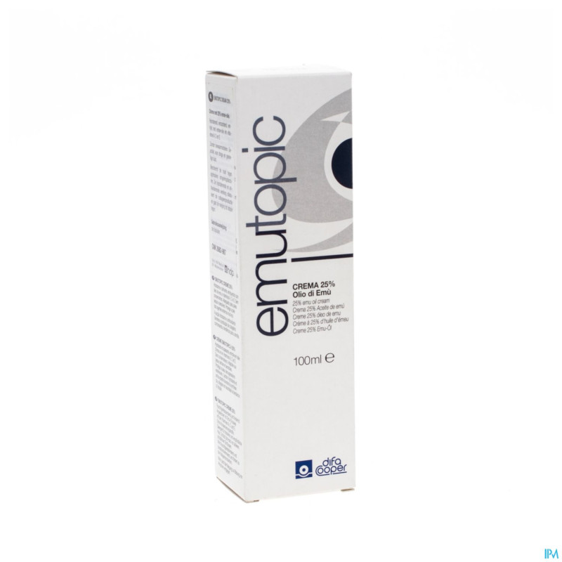 Emutopic cream 25%    tube 100ml
