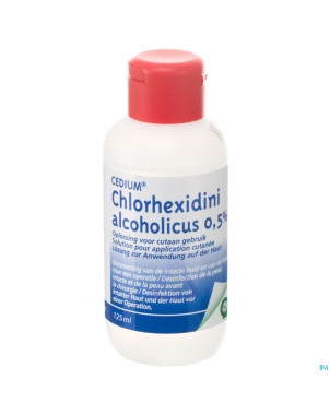 Cedium chlorhexidini gluc. alc 0,5 % 125 ml