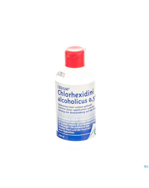 Cedium chlorhexidini gluc. alc 0,5 % 250 ml