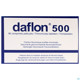 Daflon impexeco comp  90x500mg pip