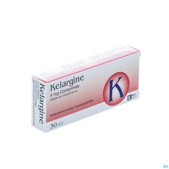 Kelargine tabs 30 x 4 mg
