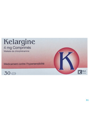 Kelargine tabs 30 x 4 mg