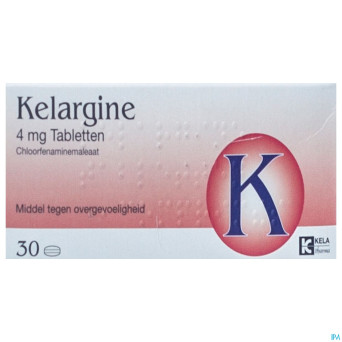 Kelargine tabs 30 x 4 mg