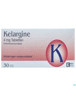 Kelargine tabs 30 x 4 mg