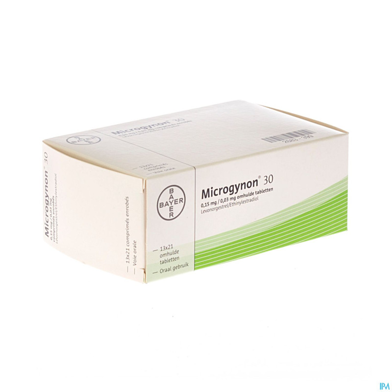 Microgynon 30 drag 13 x 21