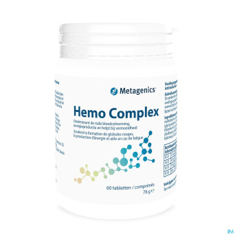 Hemocomplex    pot tabl  60 6887  metagenics