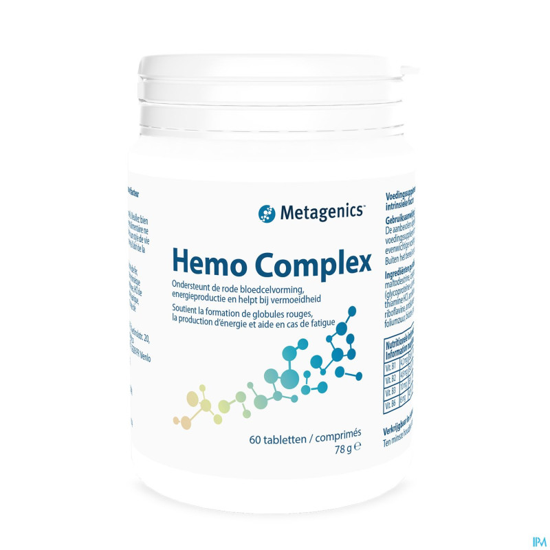 Hemocomplex    pot tabl  60 6887  metagenics