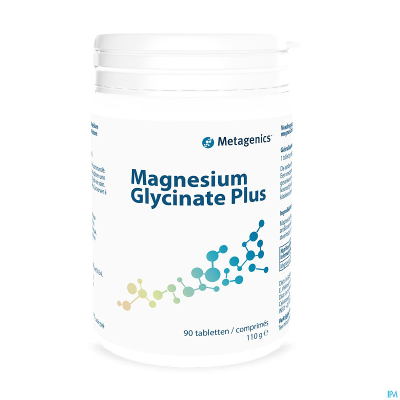 Magnesium glycinate+ pot tabl  90 6872  metagenics